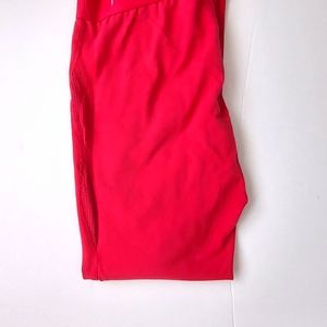 Under Armour base layer legging, size small ladies, red/ pink